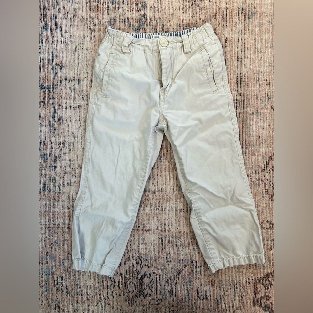 Place Kids Cream Chinos